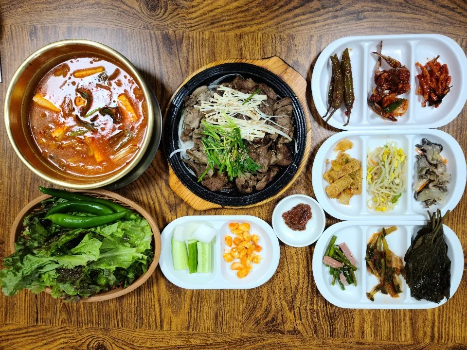 교암숯불고기 고성군 애견맛집