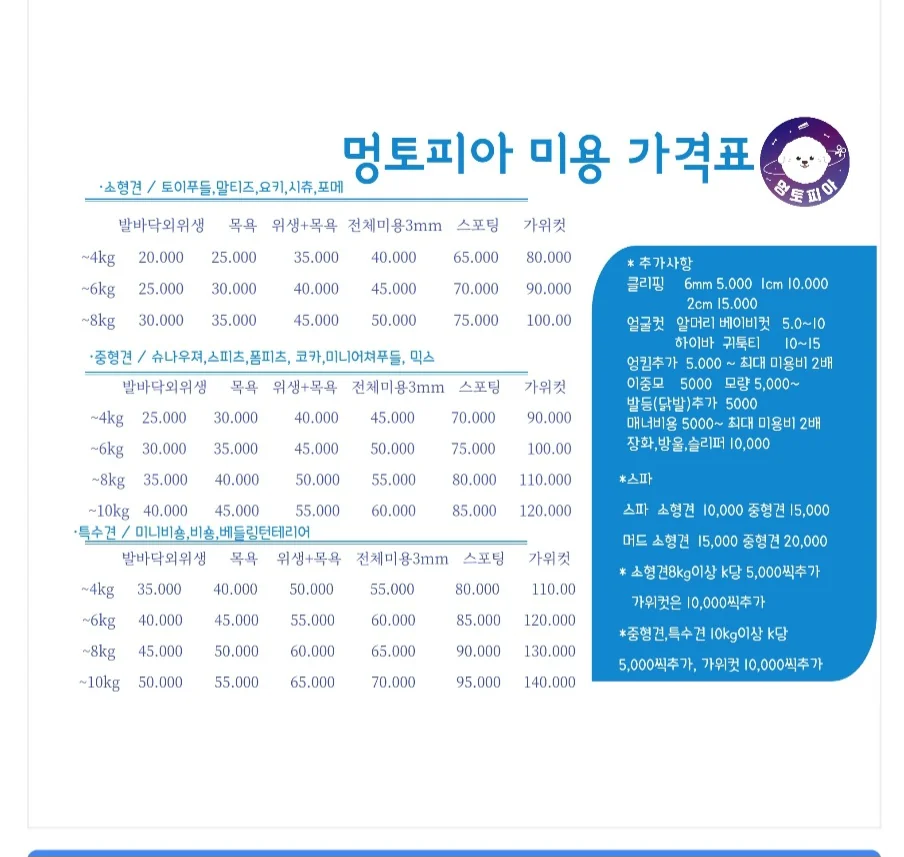 멍토피아 여수시 애견숙소