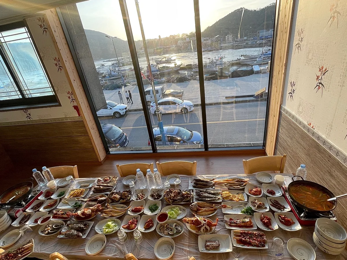 굴비정식해안가 영광군 애견맛집