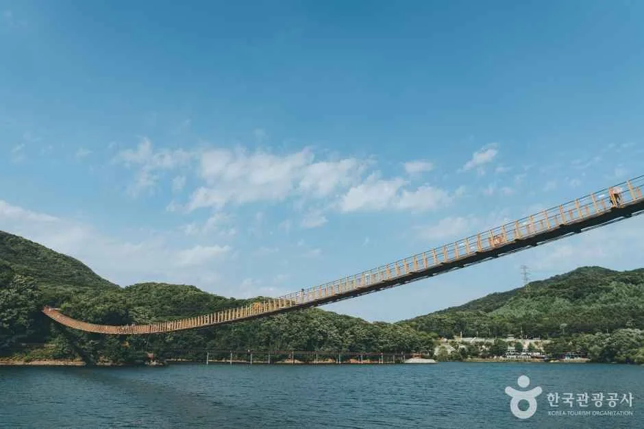 마장호수 출렁다리 반려동물 동반 여행지