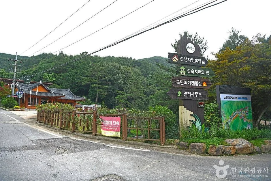 순천자연휴양림 반려동물 동반 여행지