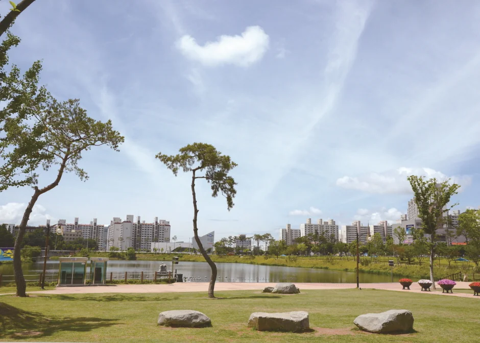 조례호수공원 반려동물 동반 여행지