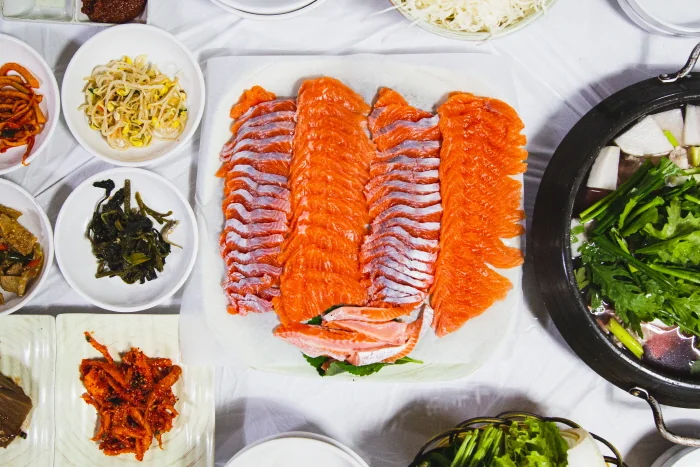 송어회마루 평창군 애견맛집