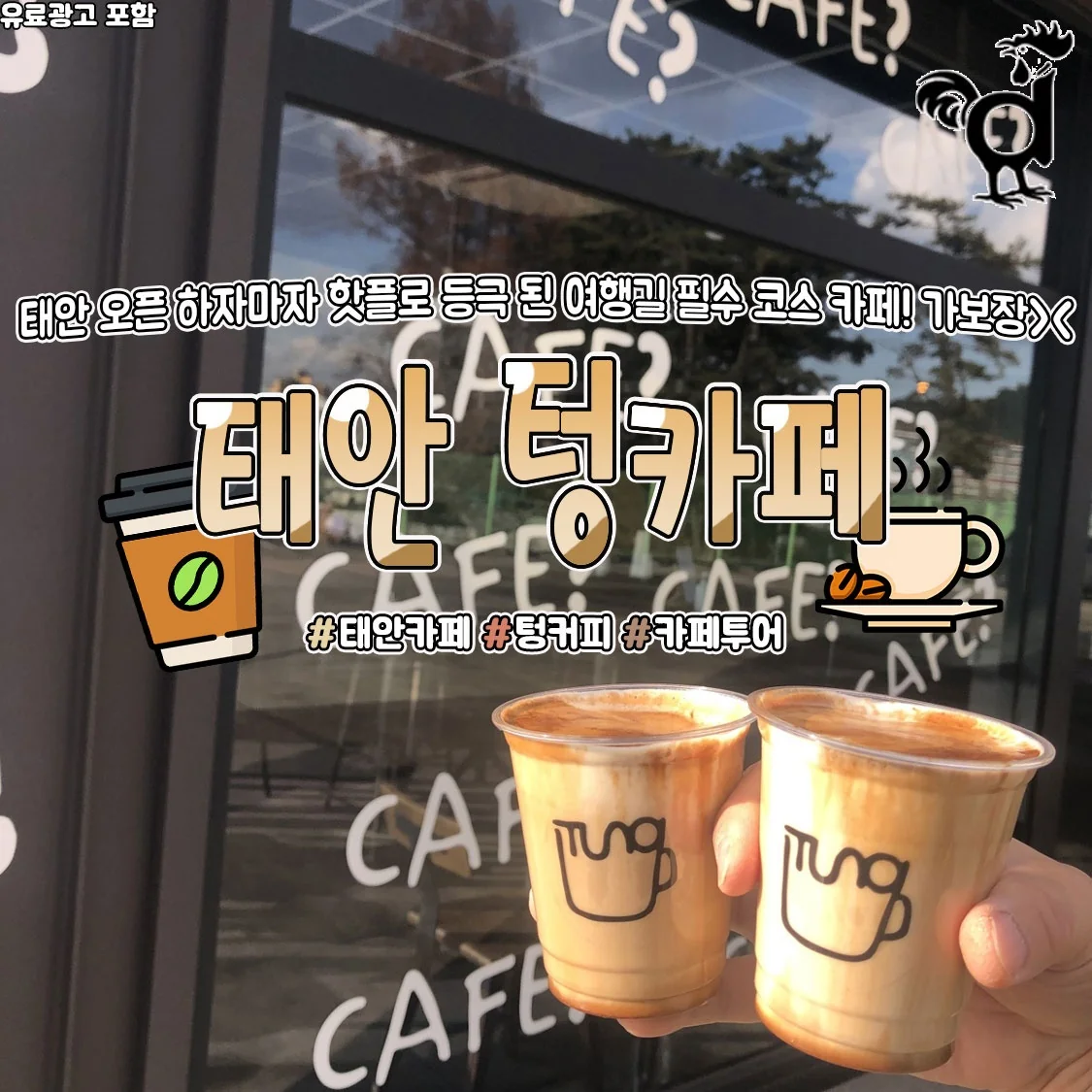 텅 태안군 애견카페