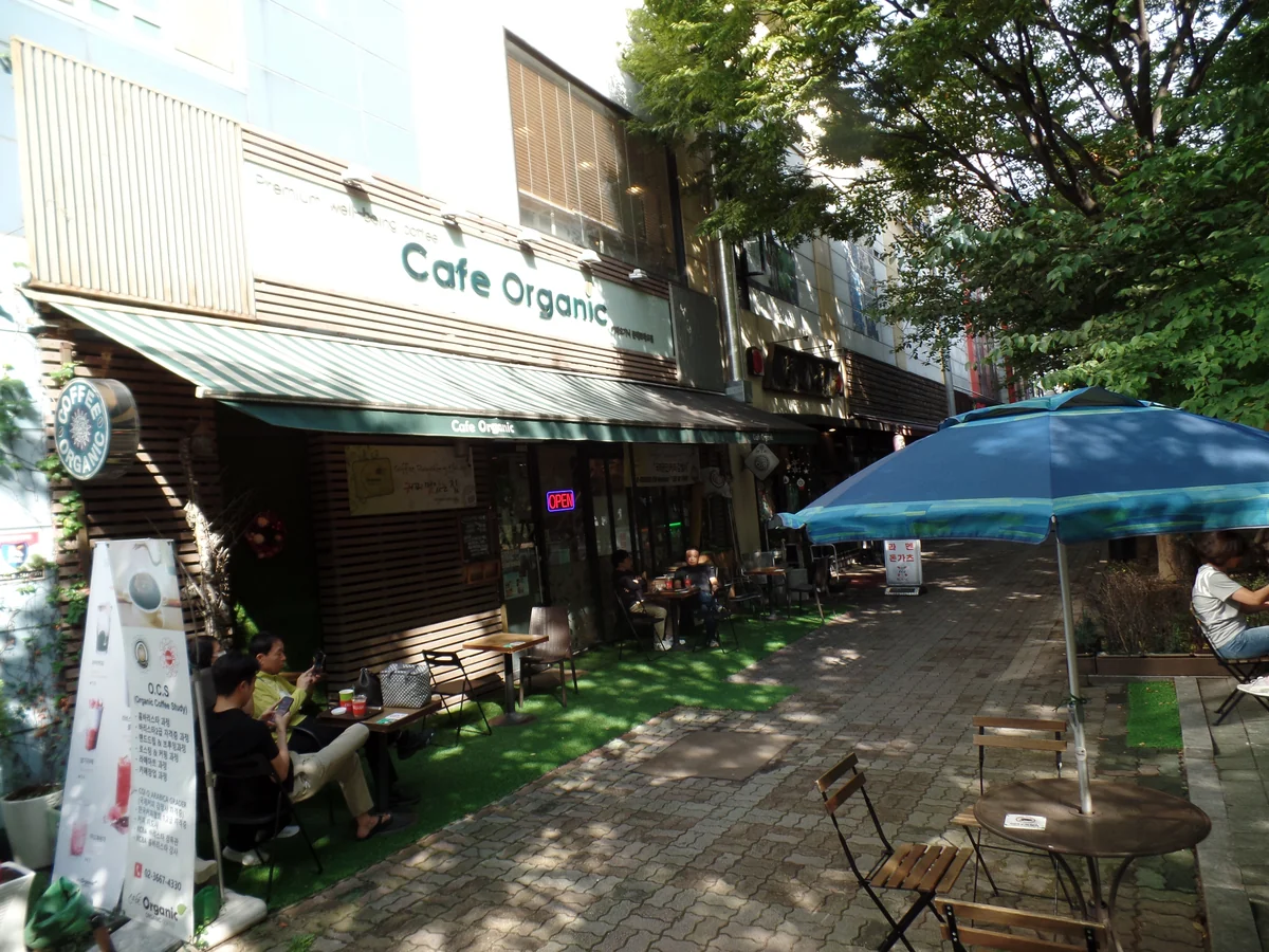 카페오가닉 문래로데오점 영등포구 애견카페